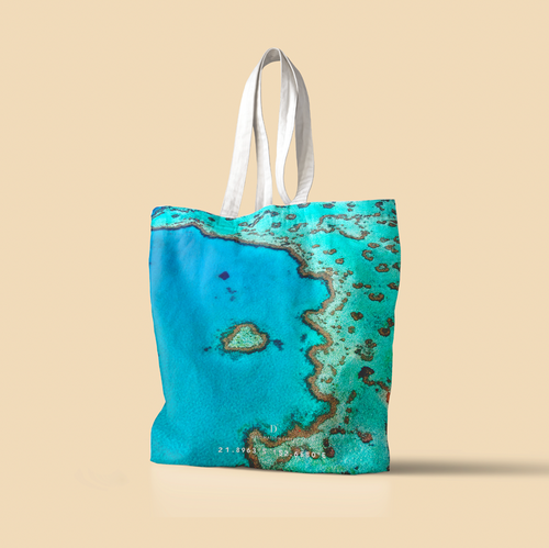 Reef love tote bag