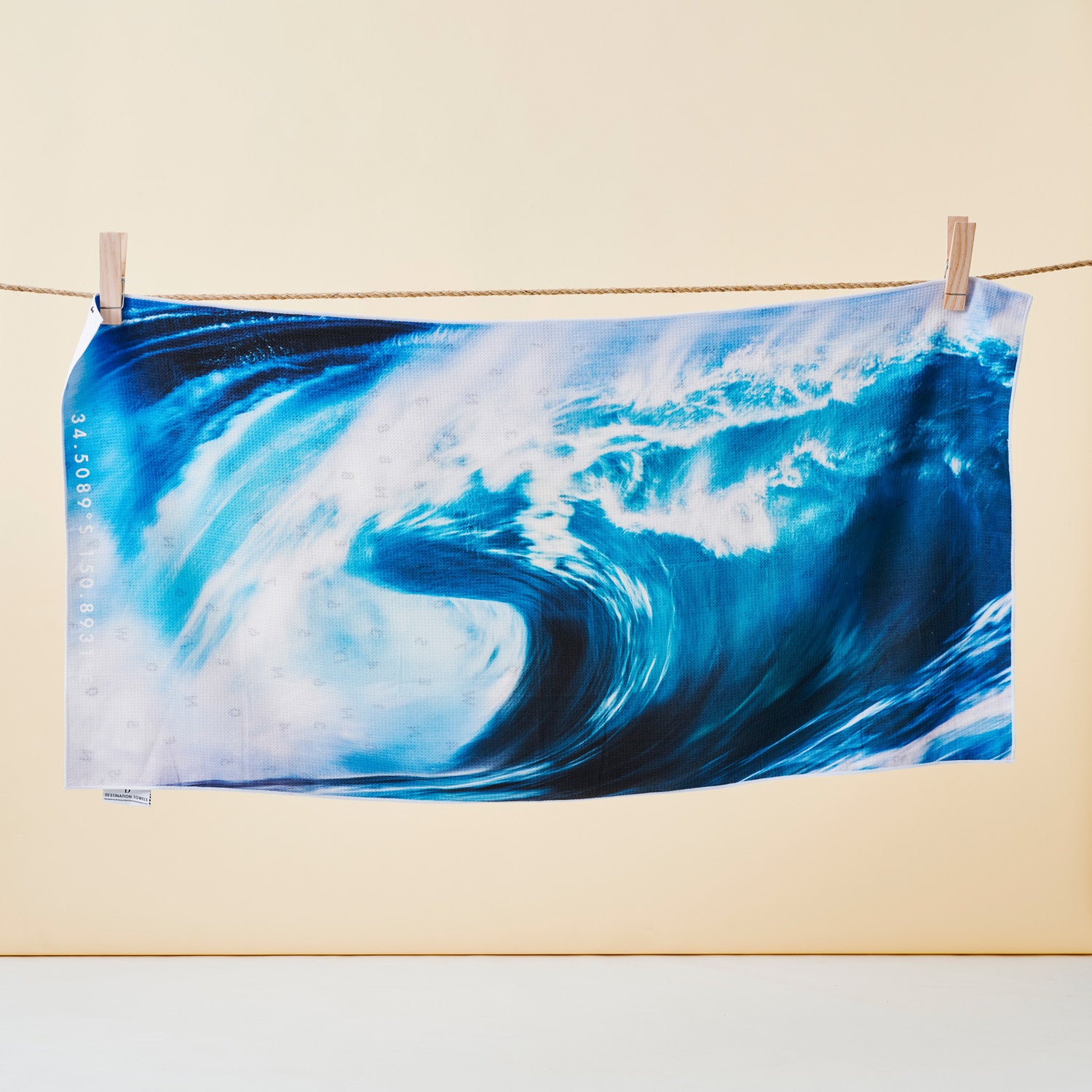 Sea Swell beach towel