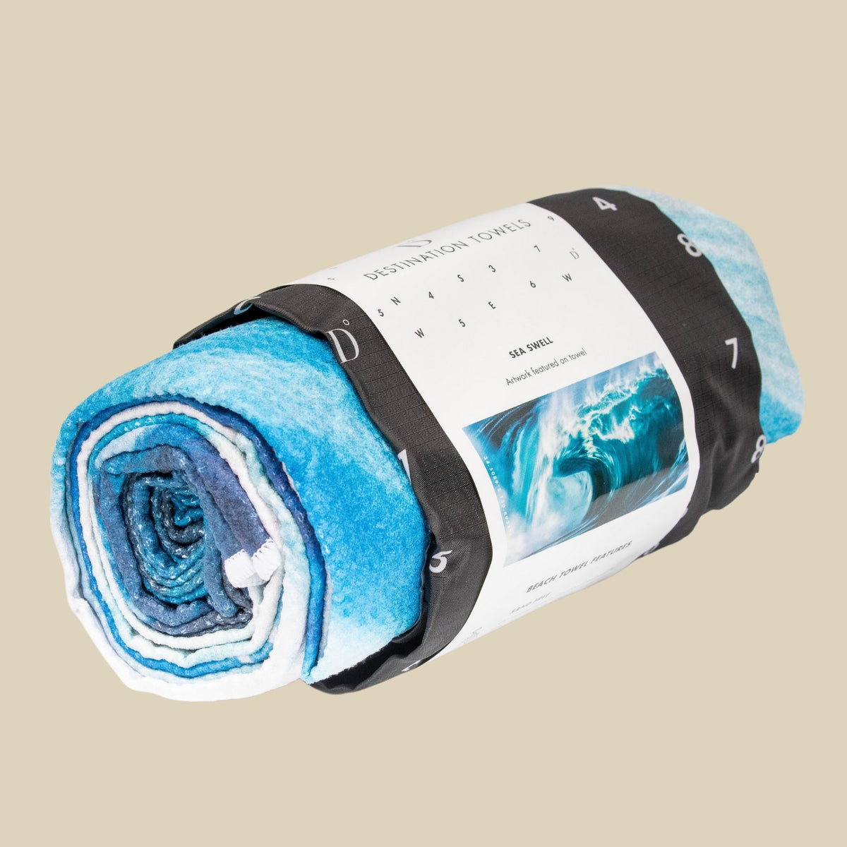 Sea Swell beach towel