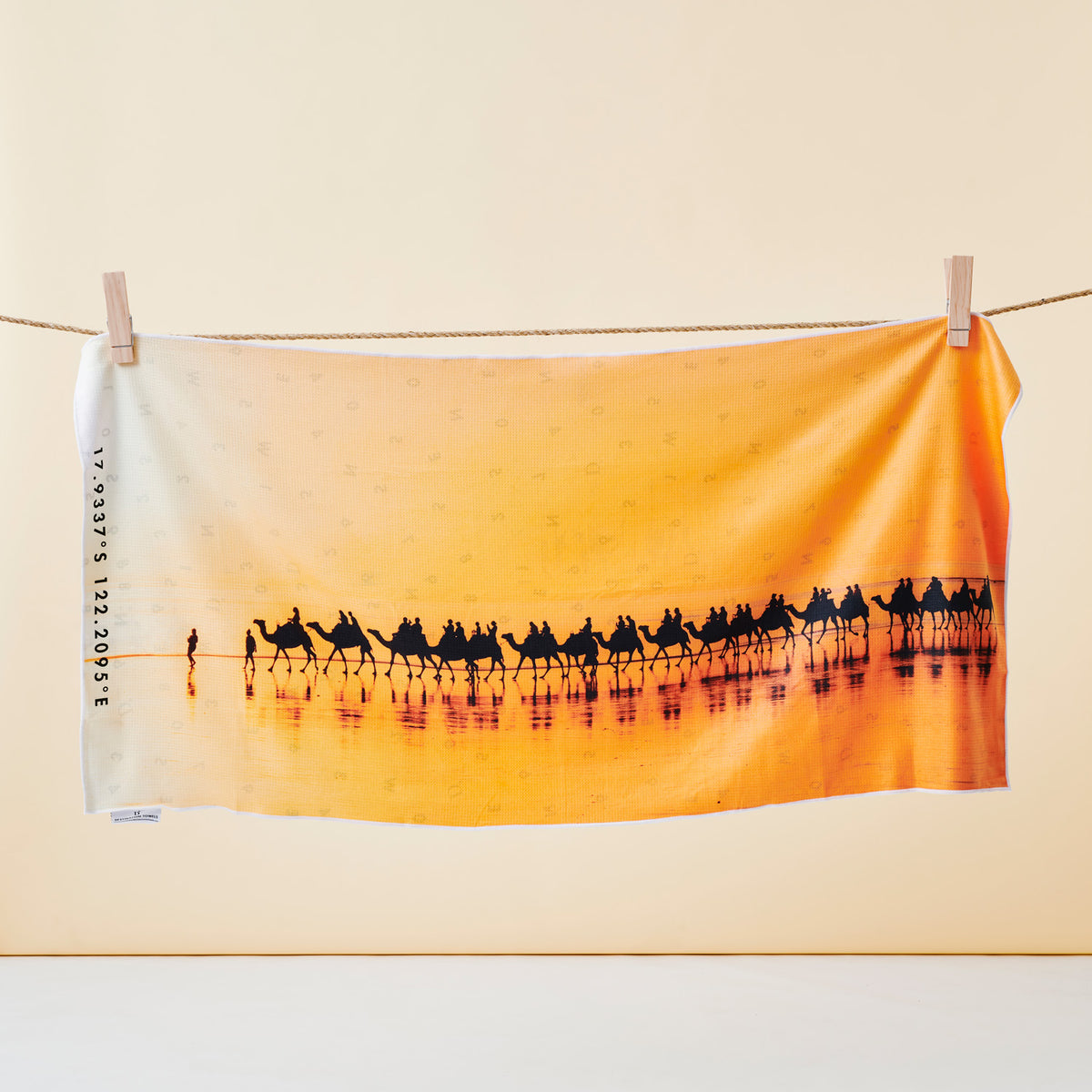 Sunset Ride beach towel