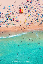 Aussie Summer tea towel