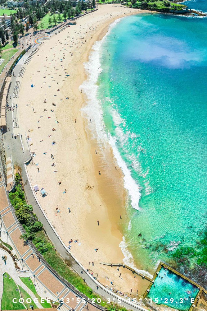 Coogee Setup tea towel