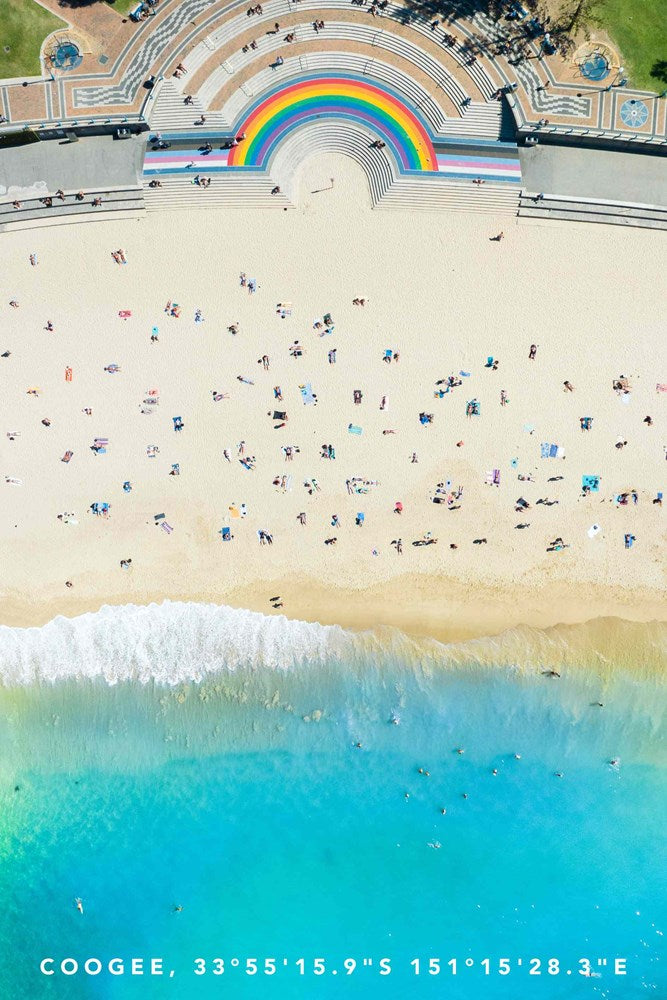 Coogee Shores tea towel