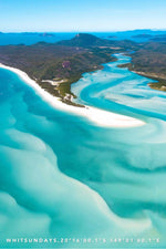 Whitsunday Sands tea towel
