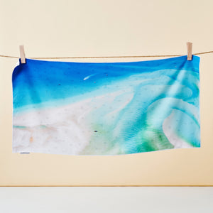 Tidal beach towel