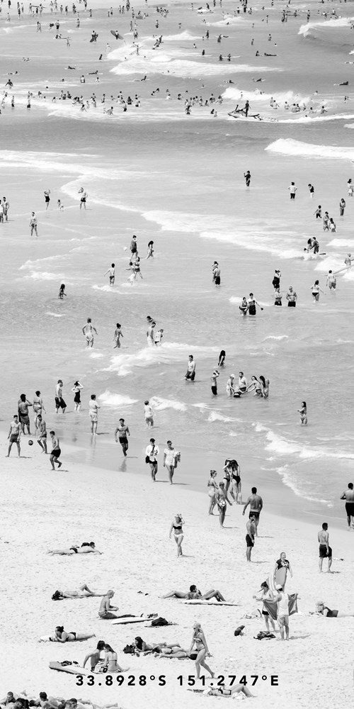 Beach Scene Beach Towel