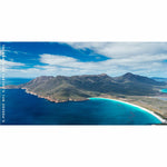 Turquoise Tassie beach towel