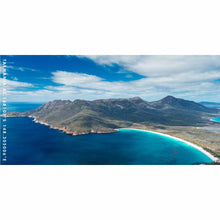 Load image into Gallery viewer, Turquoise Tassie beach towel