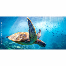 Load image into Gallery viewer, Turtle Flight beach towel