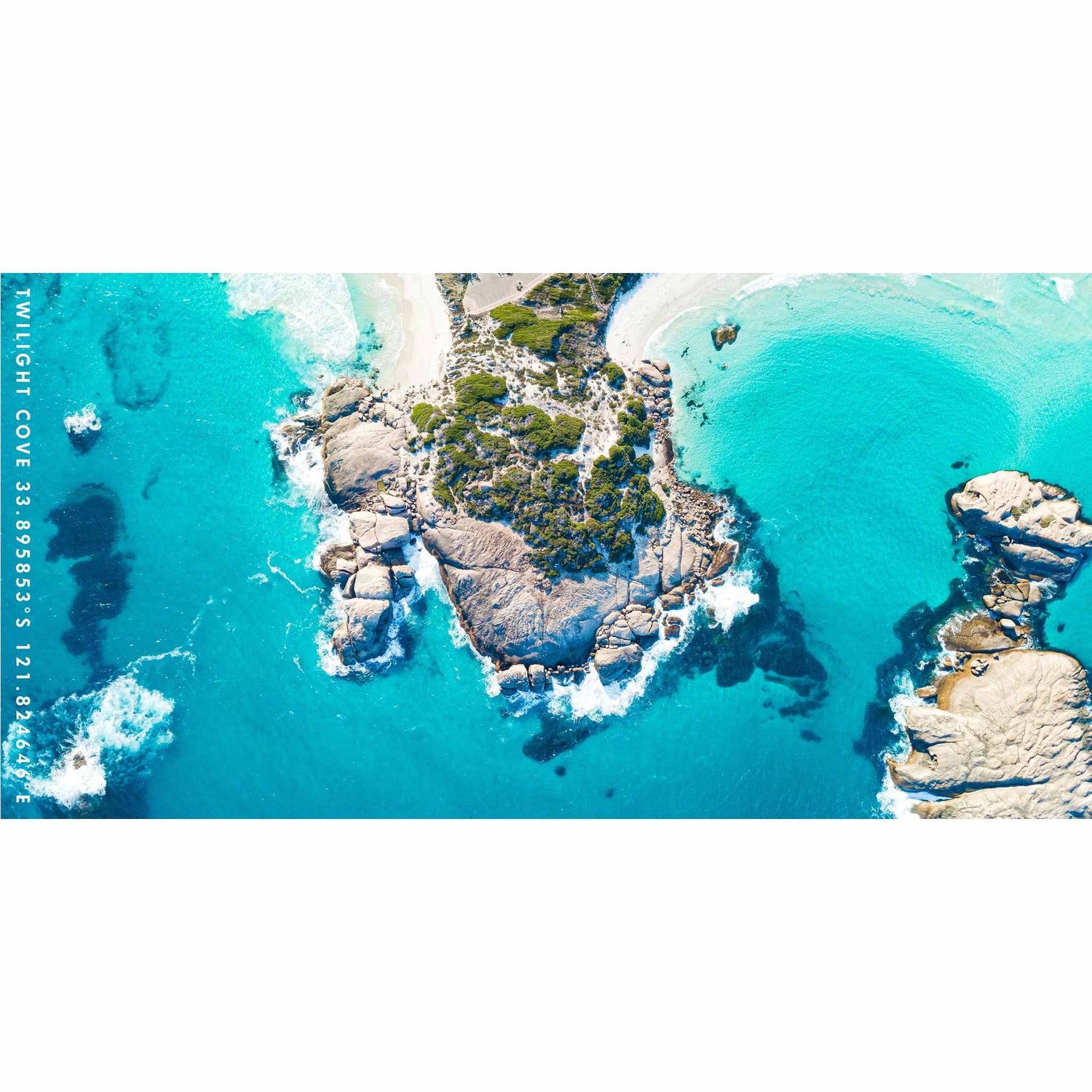 Twilight Waters beach towel