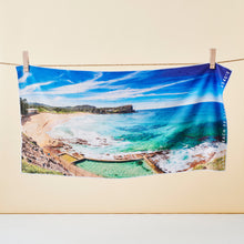 Load image into Gallery viewer, Vivid Avalon beach towel