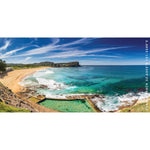 Vivid Avalon beach towel