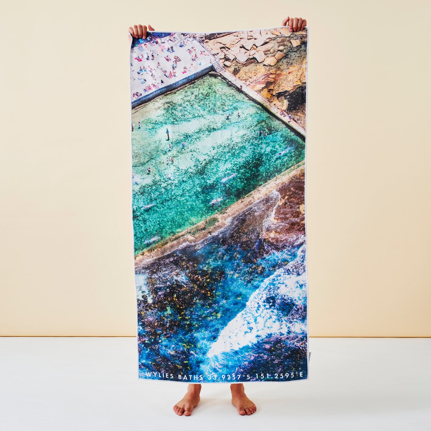 Wylie's Corner beach towel