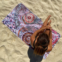 Load image into Gallery viewer, Sand Dune Dreams beach towel
