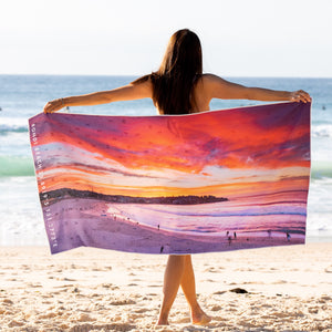 Bondi Inferno beach towel