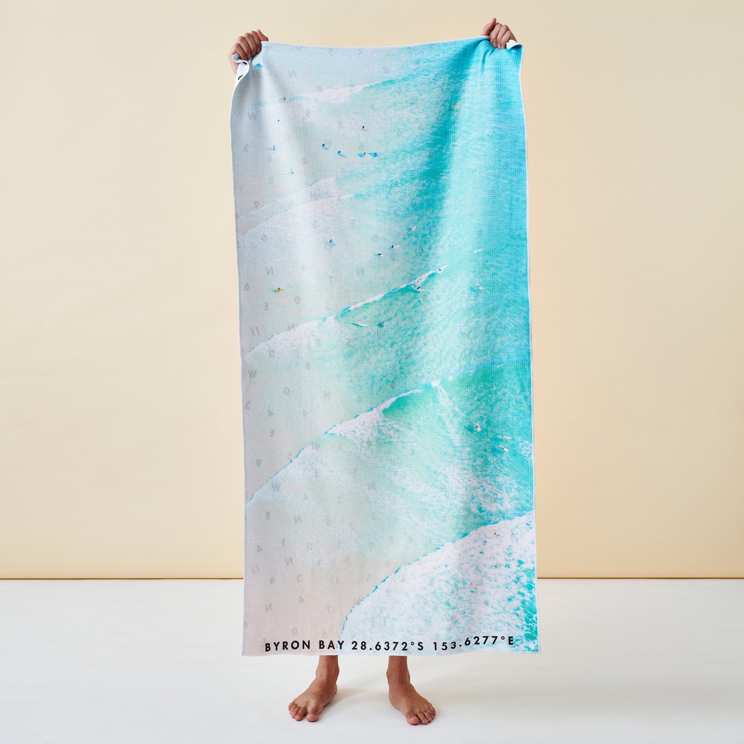 Byron Bay Lineup beach towel